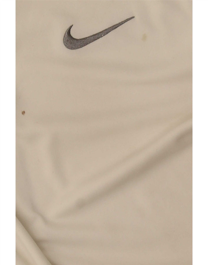 T-shirt da uomo Nike Top grande bianca in poliestere