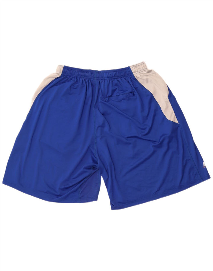 Pantaloncini sportivi da uomo Russell Athletic 2XL Poliestere color block blu