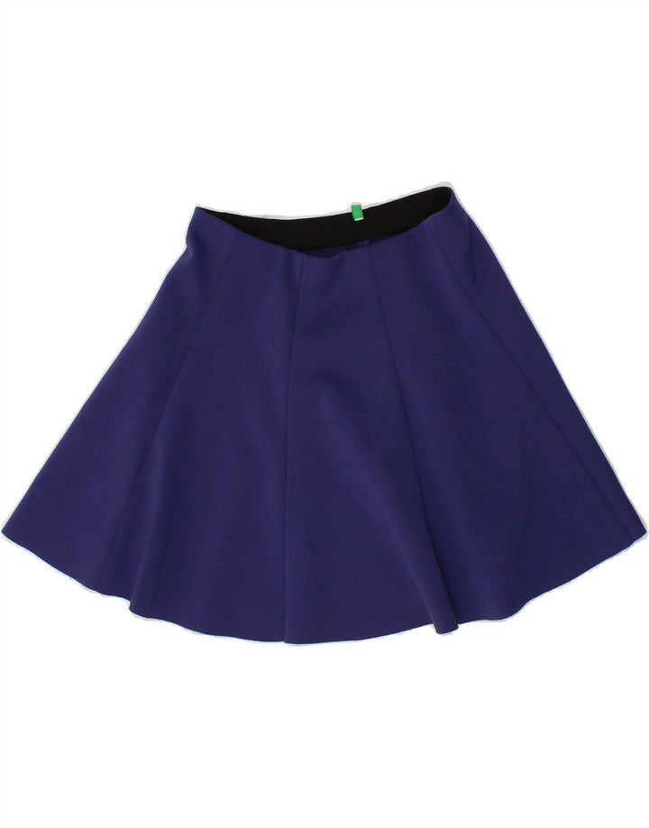 BENETTON Womens Mini Skirt W26 Small Navy Blue Vintage Benetton and Second-Hand Benetton from Messina Hembry 