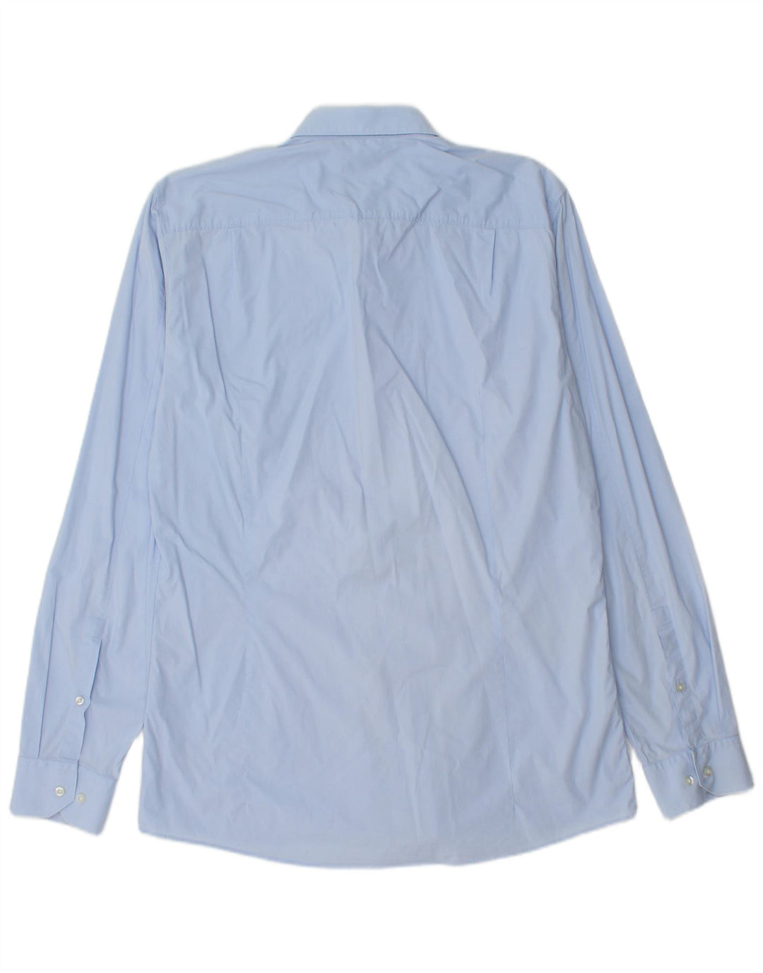 Camicia slim fit da uomo Hugo Boss XL in cotone blu