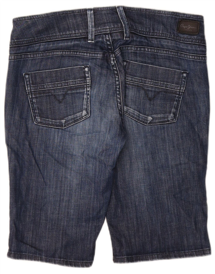 Pantaloncini di jeans da donna PEPE Jeans W31 cotone blu navy medio