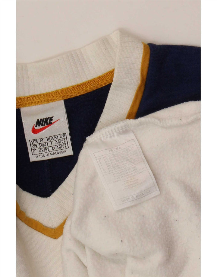 Felpa grafica da uomo Nike Felpa UK 39/41 Medium White Colourblock