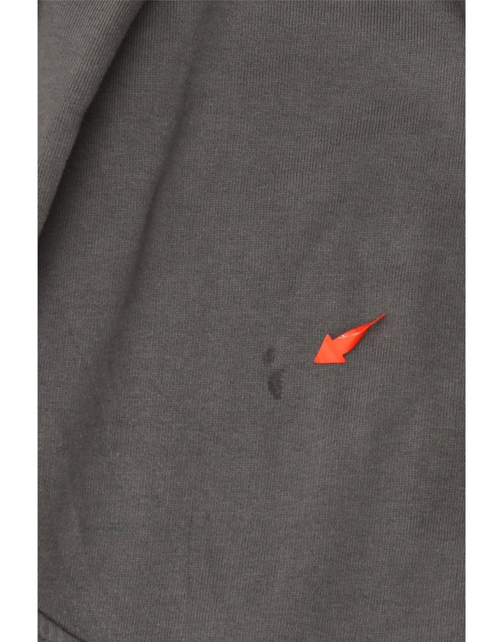 Pantaloni da tuta da uomo CHAMPION grandi in cotone color block grigio