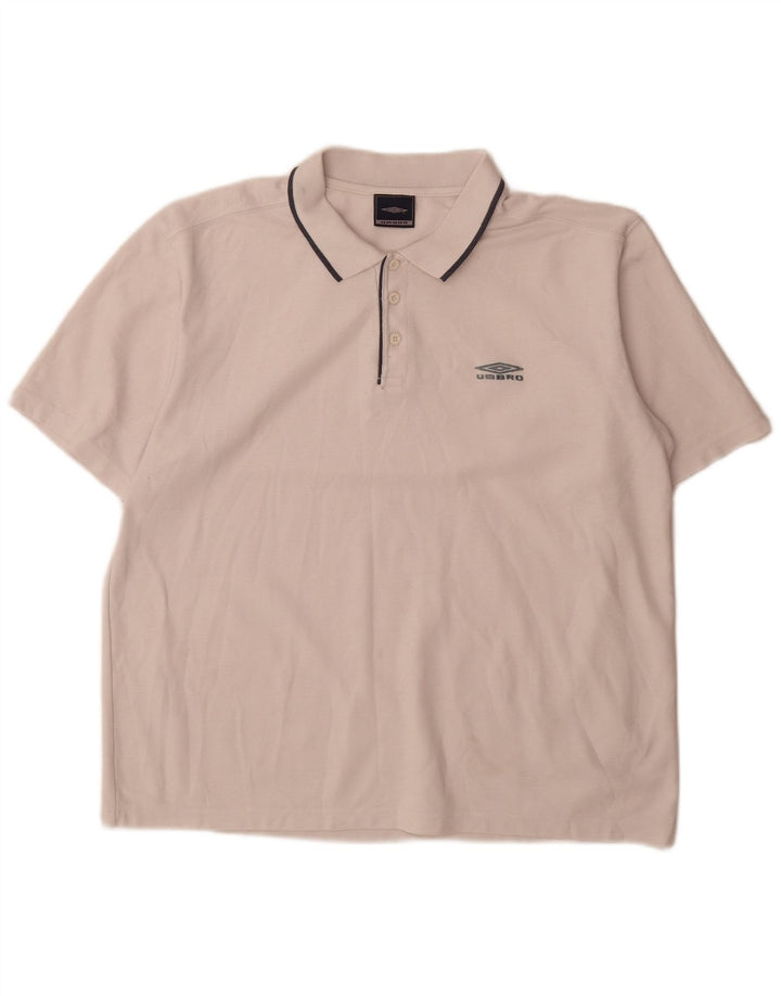 Polo Umbro da uomo XL bianca