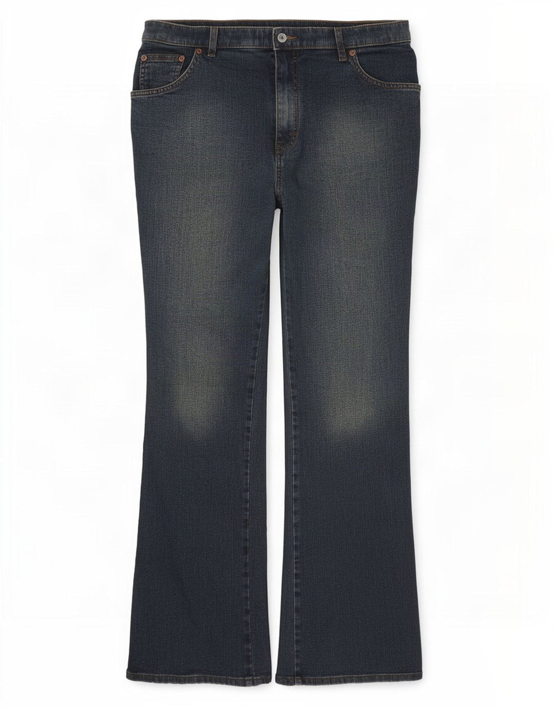 Jeans Bootcut da donna Marks & Spencer UK 16 Large W34 L31 Cotone blu