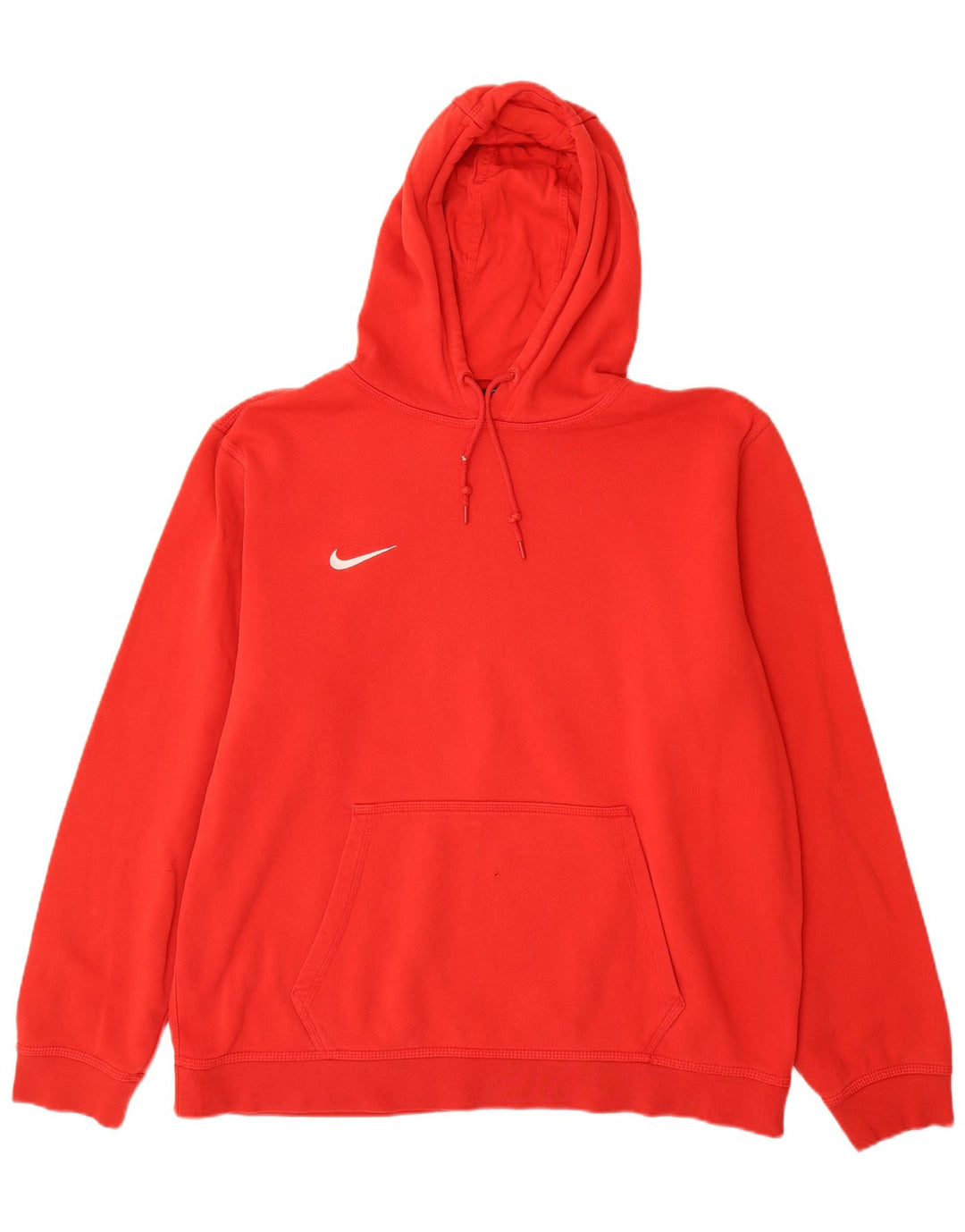 Felpa con cappuccio da uomo Nike XL in cotone rosso