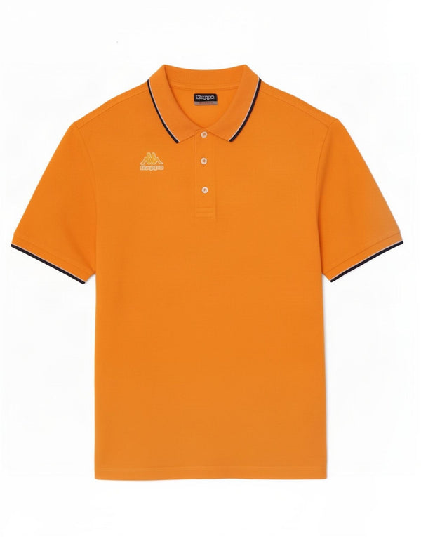 Polo Kappa Uomo XL Cotone Arancione