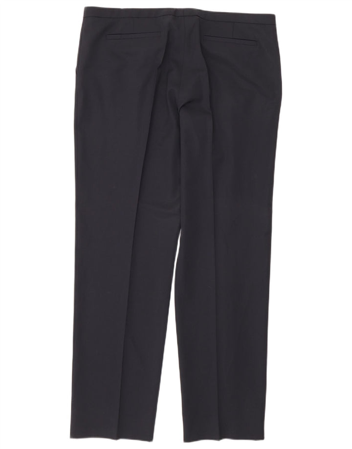 Abito Emporio Armani da donna a 2 bottoni e 2 pezzi IT 44 medio W30 L30 blu navy