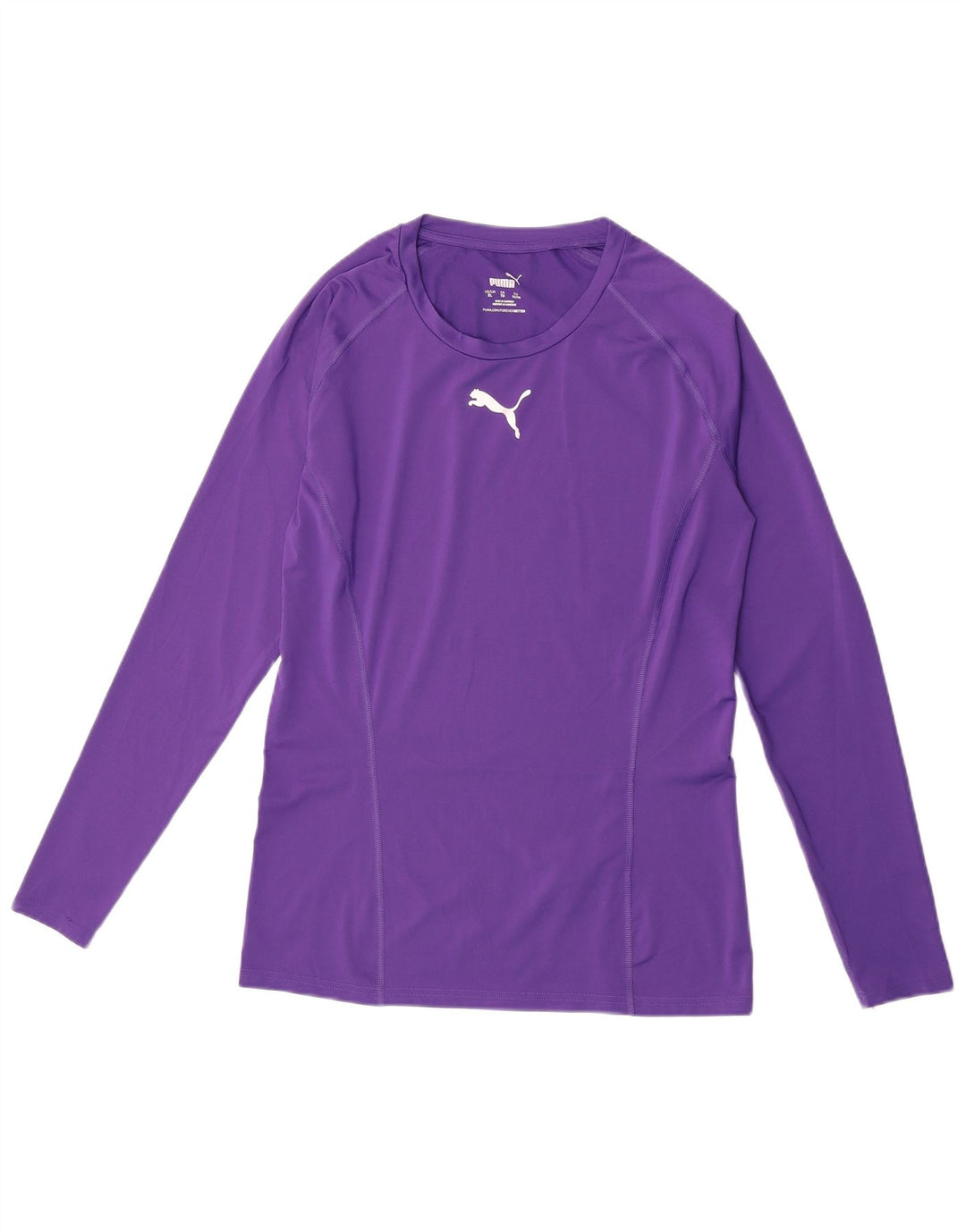 Maglia manica lunga da donna Puma UK 18 XL poliestere viola