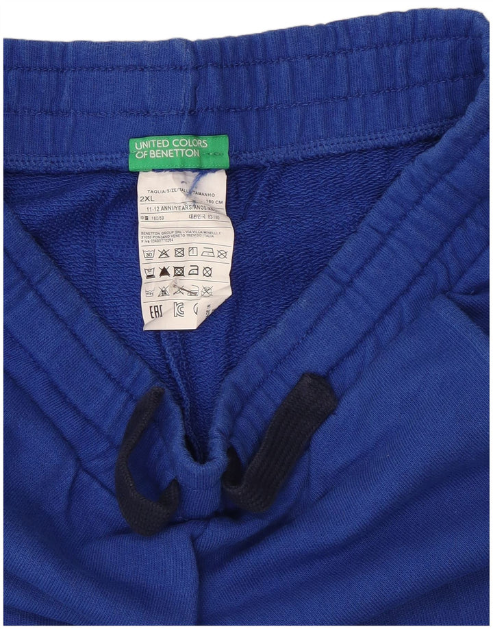 Pantaloncini sportivi Benetton da ragazzo 11-12 anni 2XL Blu