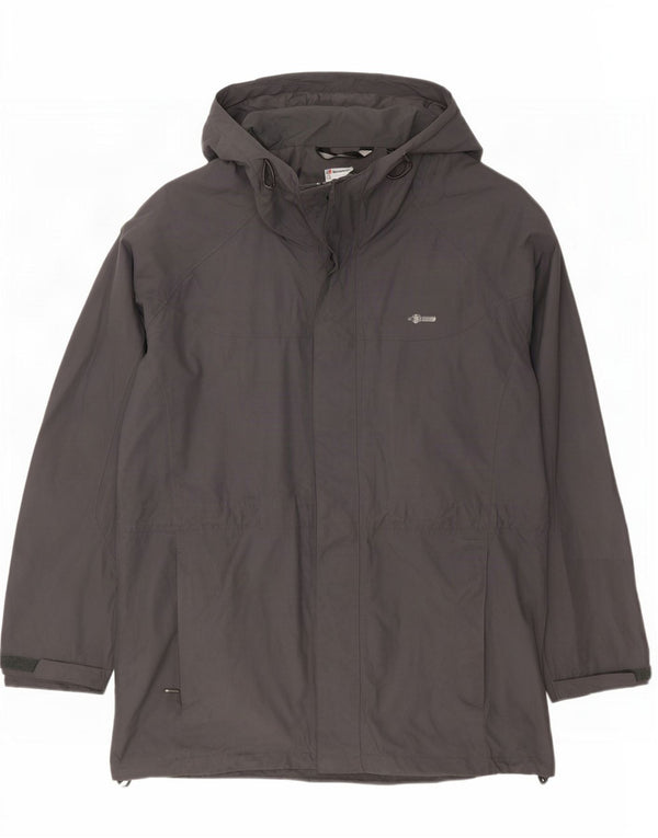 Giacca antipioggia da uomo con cappuccio Berghaus UK 40 Large blu navy in poliammide