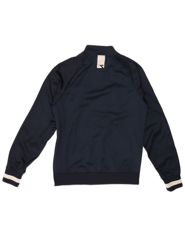 Giacca da tuta da donna Diadora UK 16 Large Blu Navy Colourblock
