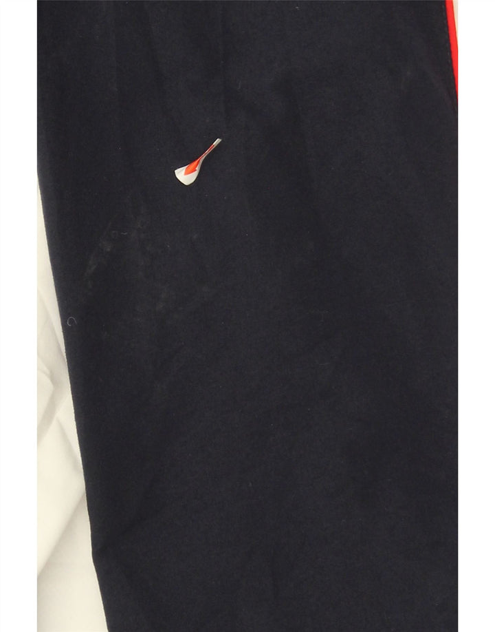 LOTTO Mens Graphic Tracksuit Top Jacket XL Navy Blue Colourblock Polyester Vintage Lotto and Second-Hand Lotto from Messina Hembry 