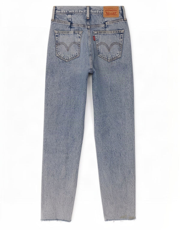 Jeans Levi's da donna a vita alta Mom W25 L27 cotone blu