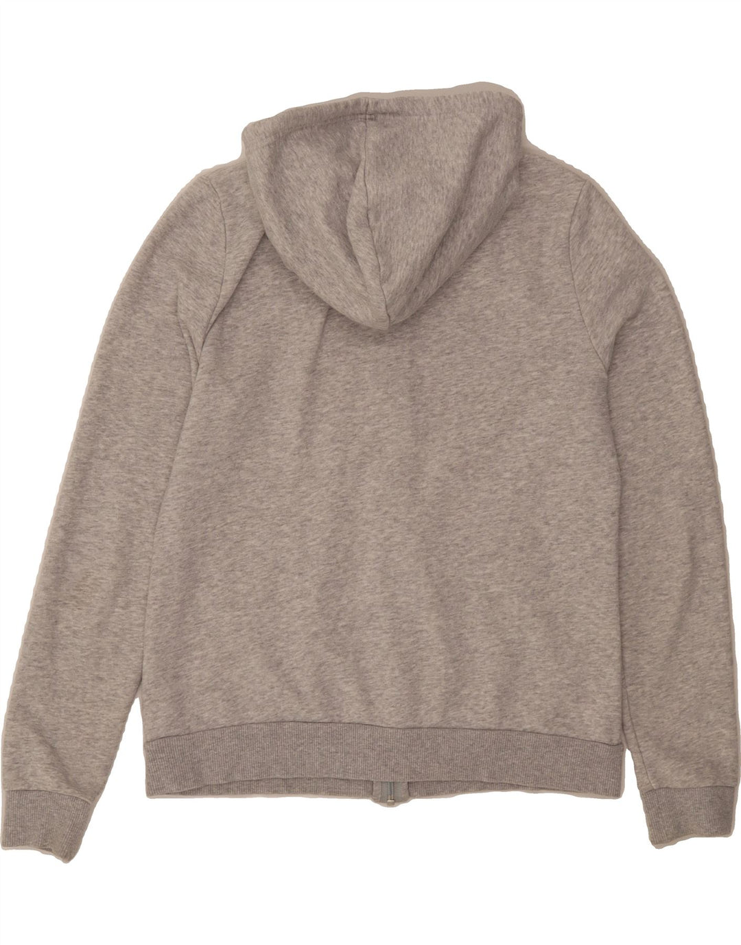 PUMA Womens Graphic Zip Hoodie Sweater UK 14 Large  Grey Vintage Puma and Second-Hand Puma from Messina Hembry 