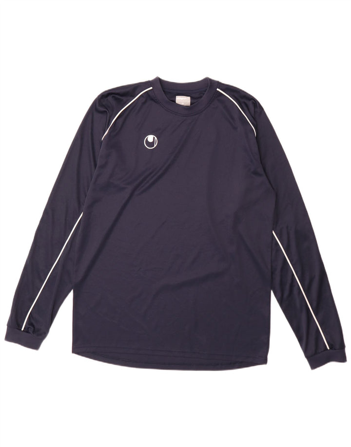 Maglia Uhlsport da uomo a maniche lunghe XL blu navy