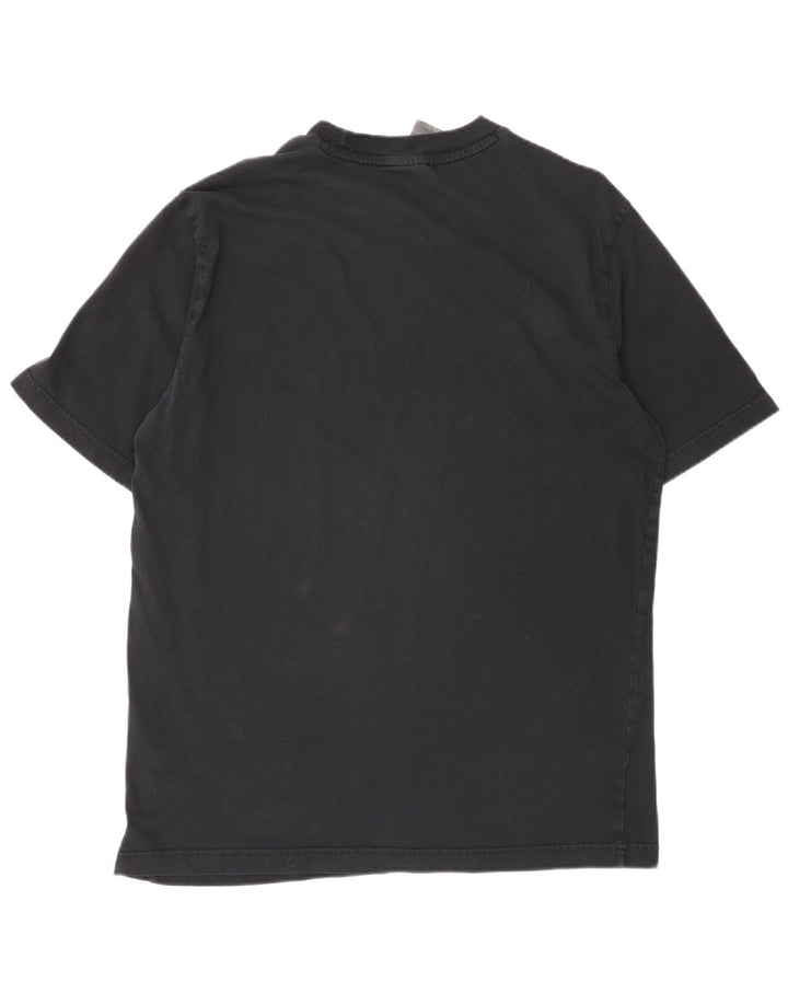 T-shirt grafica da uomo ADIDAS Top in cotone nero medio