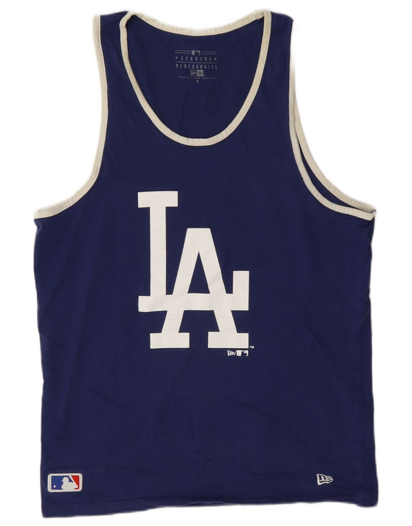 Canotta grafica da uomo di merce autentica, blu navy medio