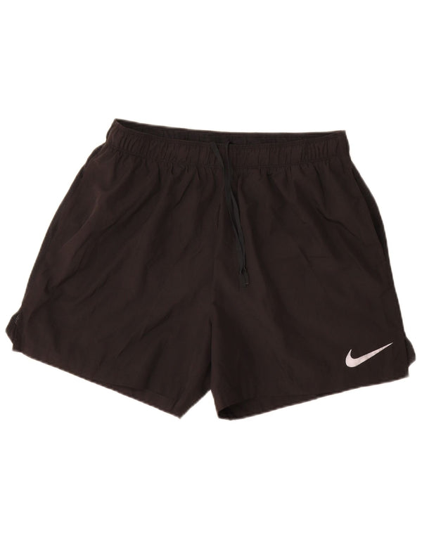Pantaloncini sportivi Nike Dri Fit da uomo grandi neri