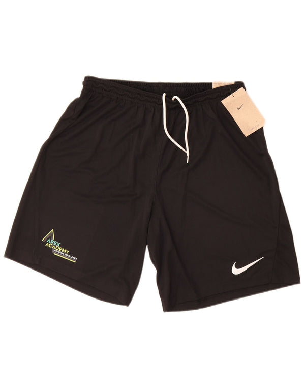 Pantaloncini sportivi Nike Dri Fit Slim da uomo, grandi, in poliestere nero