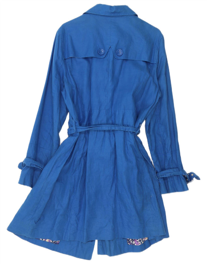 Trench da donna Monsoon UK 20 2XL Lino blu