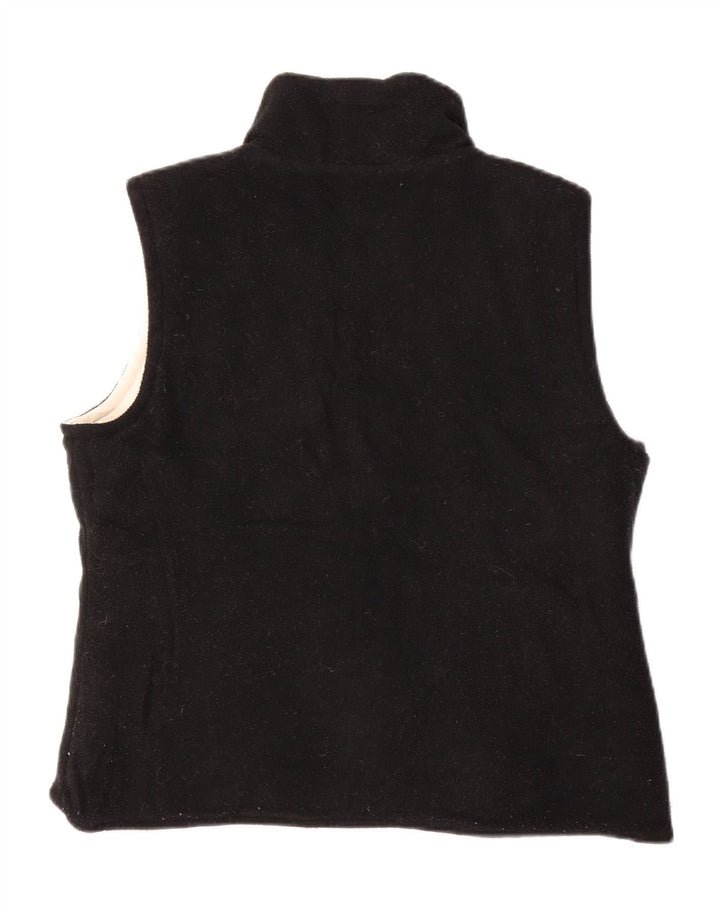 Gilet imbottito reversibile da donna Izod UK 12 medio bianco