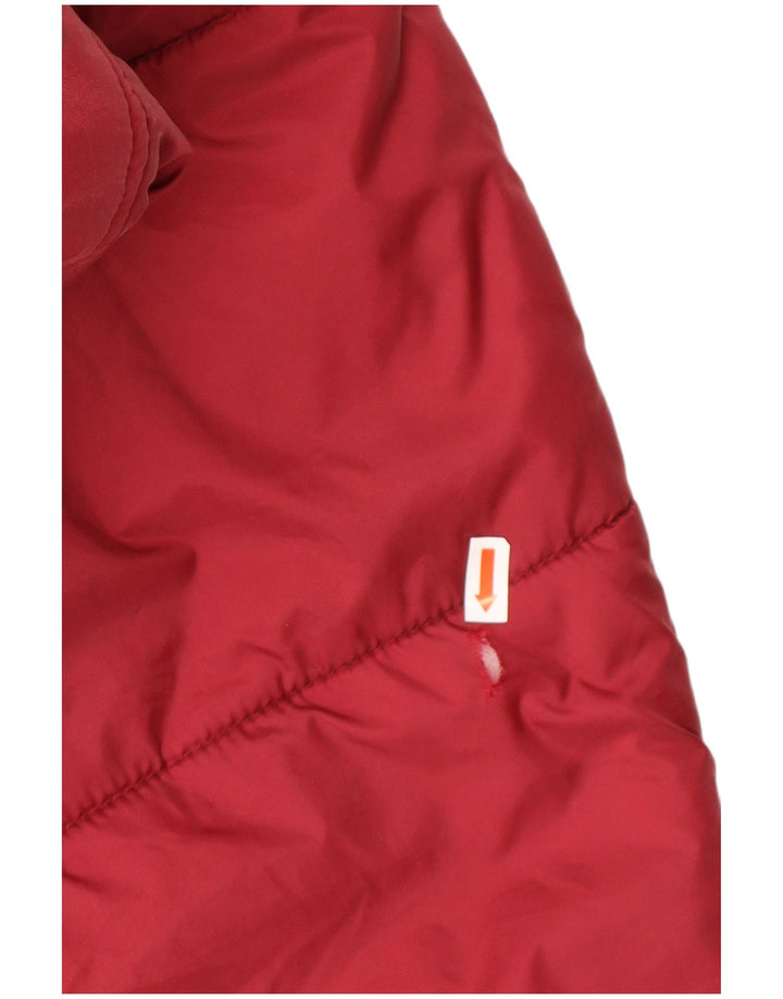 Giacca imbottita da uomo vintage UK 42 XL rossa