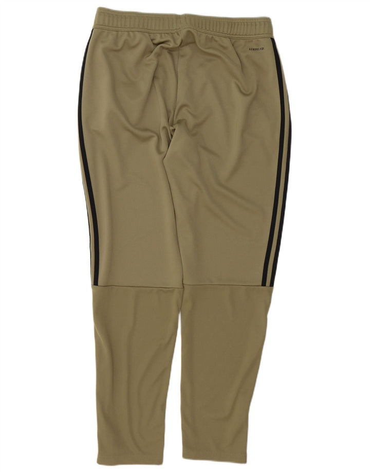 Pantaloni da tuta ADIDAS Aeroready da uomo, grandi, in poliestere kaki