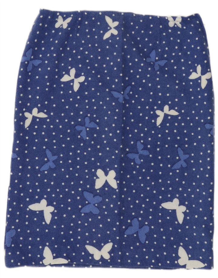 Set gonna 2 pezzi da donna Heron UK 14 medio W34 farfalla maculata blu