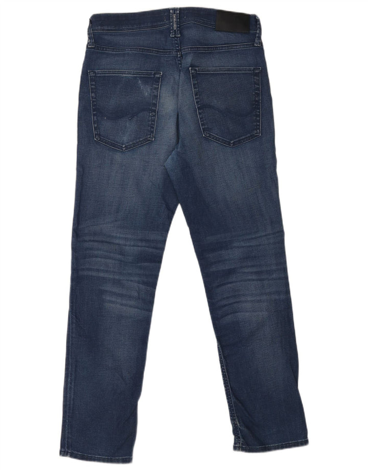JACK & JONES Jeans dritti da uomo Tim W32 L30 Blu