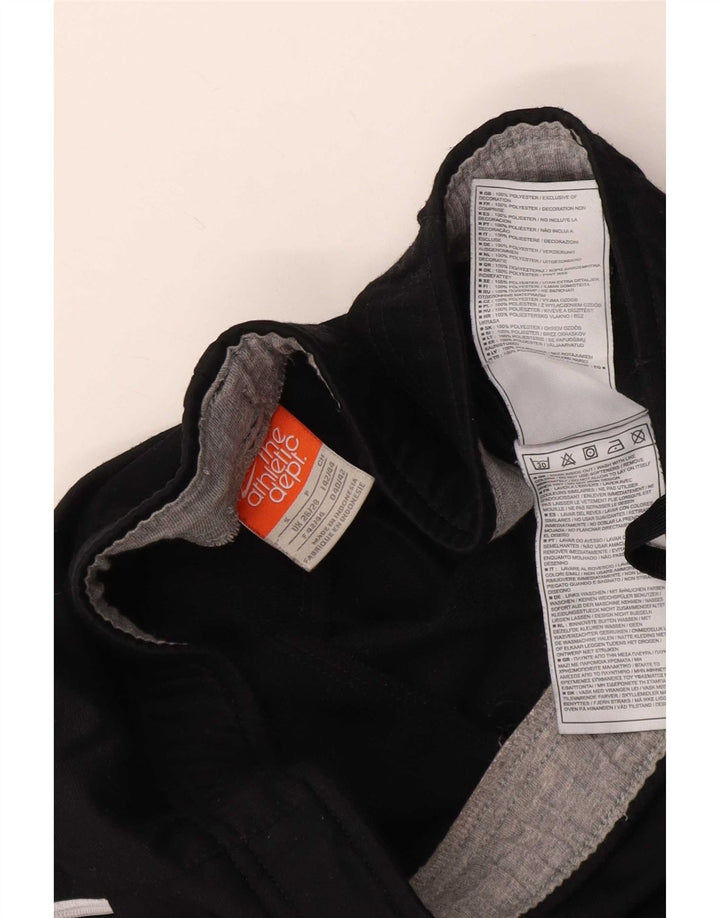 Pantaloni da tuta Nike da uomo piccoli in poliestere nero