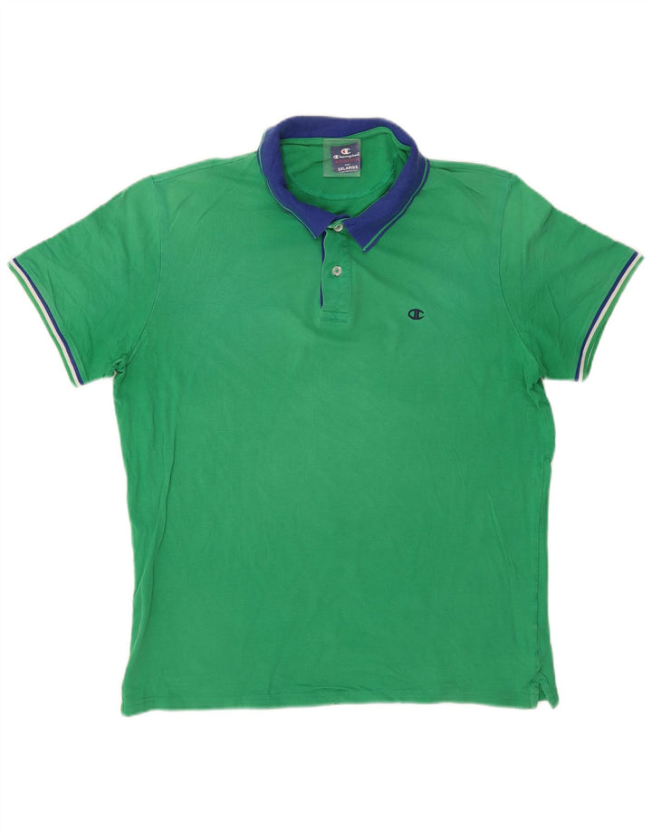 Polo da uomo Champion 2XL cotone verde