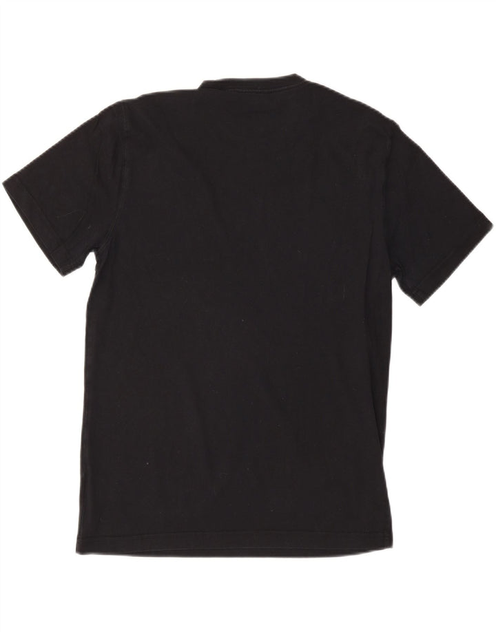 T-shirt da uomo su misura LANDS END Top in cotone nero medio