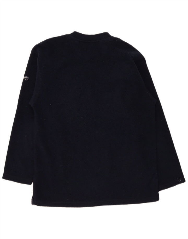 Maglione in pile da uomo Reebok medio blu navy in poliestere