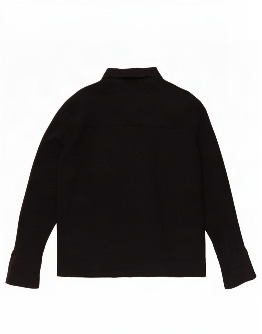 Maglione cardigan da donna Marks & Spencer UK 16 grande viscosa nera