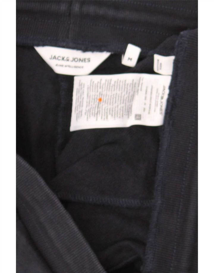 Pantaloncini sportivi da uomo Jack & Jones medi in cotone blu navy