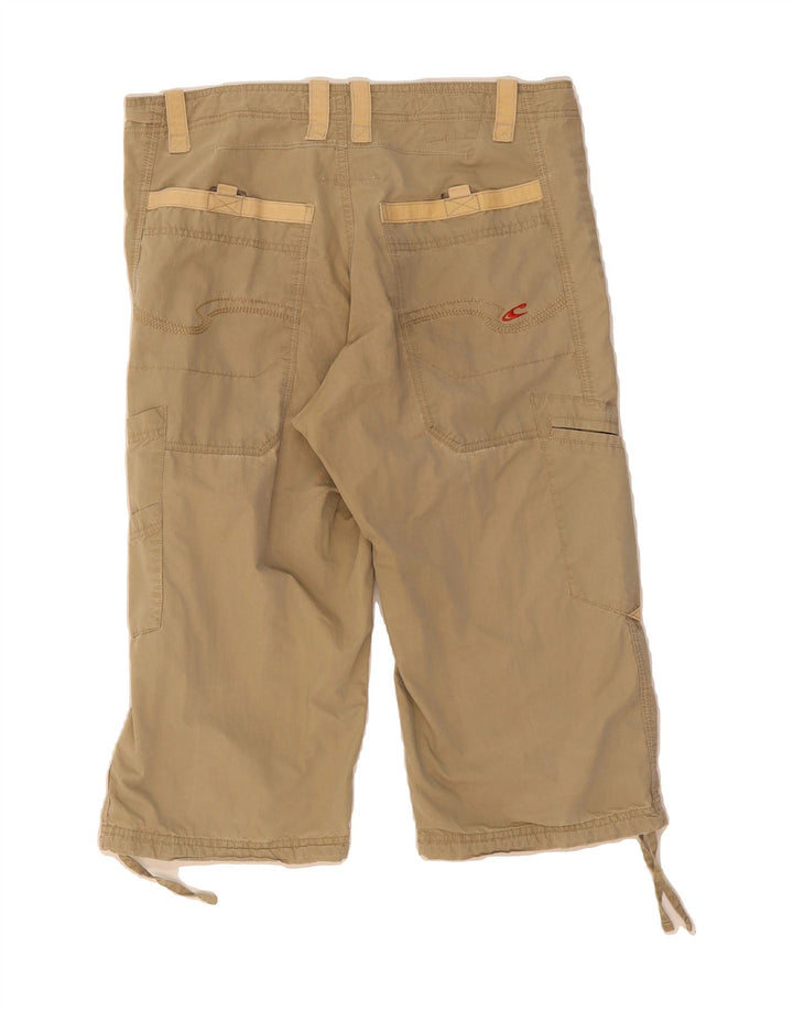 Pantaloni cargo capri da uomo O'NEILL W34 L19 cotone beige