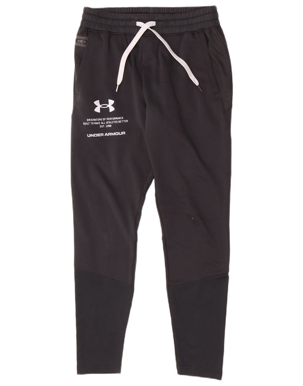 Pantaloni da tuta Under Armour da uomo con grafica Cold Gear, colore nero medio