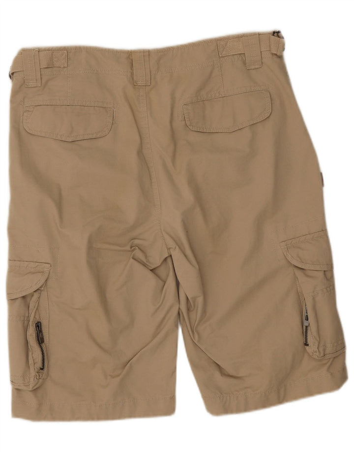 Pantaloncini cargo vintage da uomo W31 in cotone beige medio