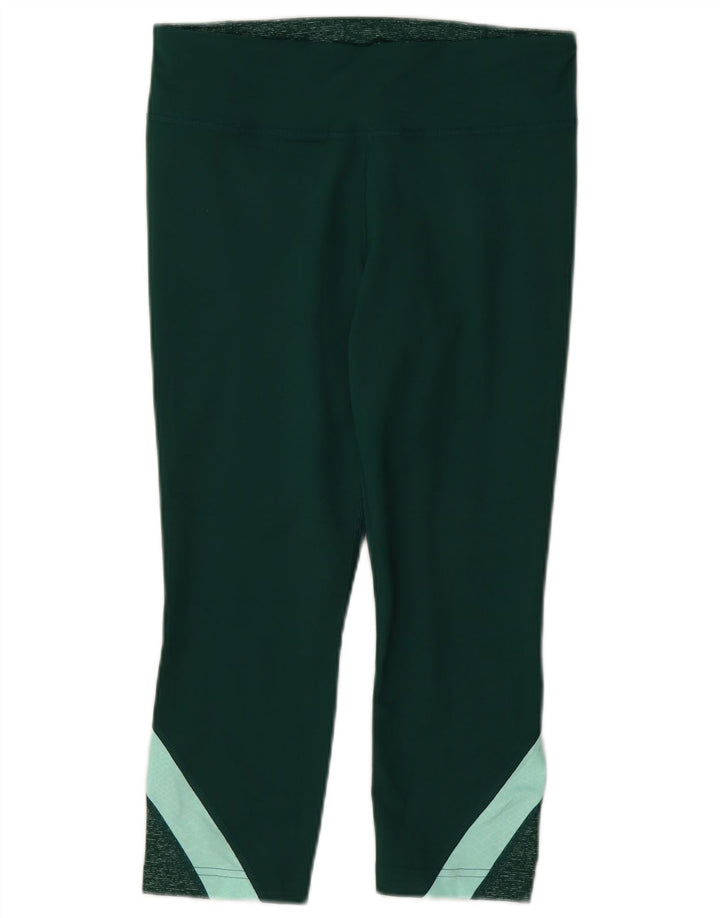 Leggings Capri da donna Under Armour UK 10 piccolo poliestere verde