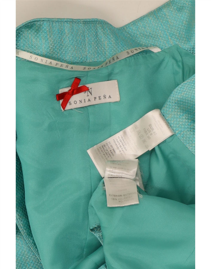 Set da 2 pezzi da donna US 8 medio turchese poliestere