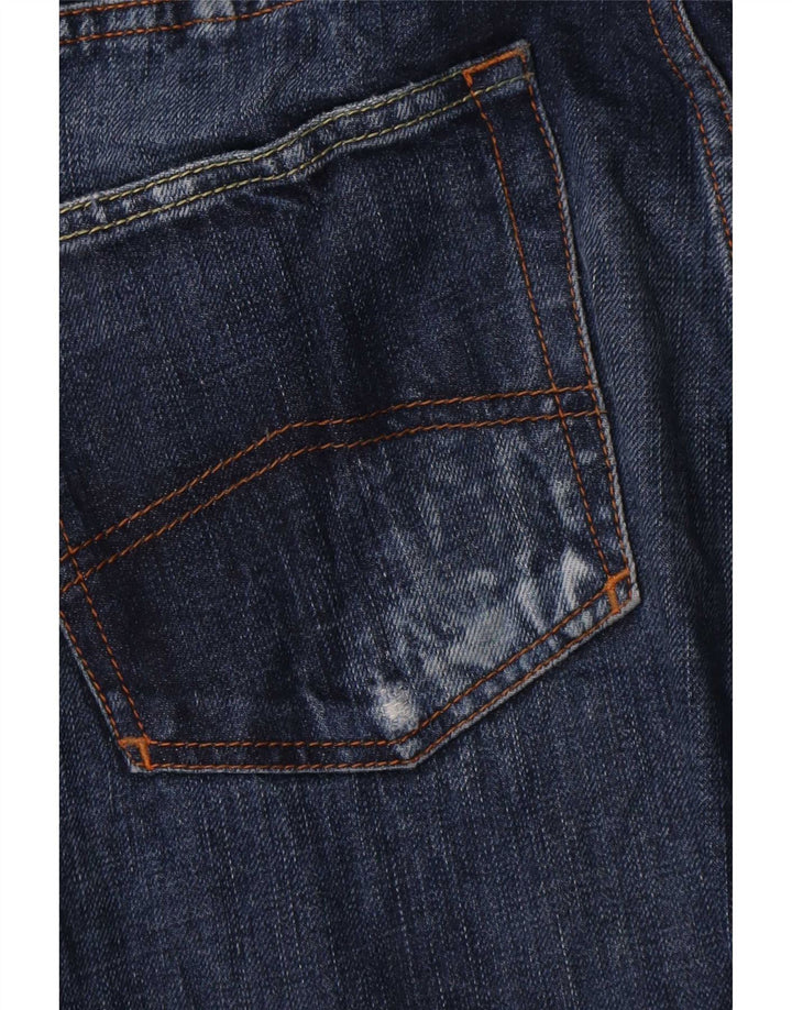 Jeans dritti da uomo Armani W32 L35 Blu Navy