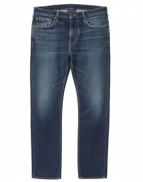 Jeans slim da uomo Emporio Armani W32 L29 cotone blu