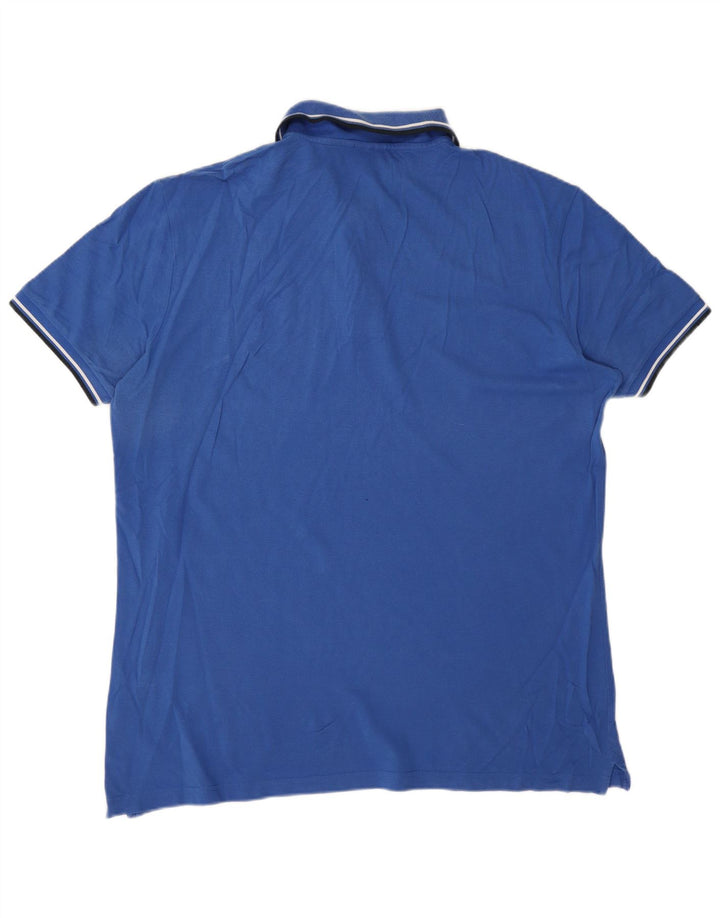 Polo Diadora Uomo 3XL Cotone Blu