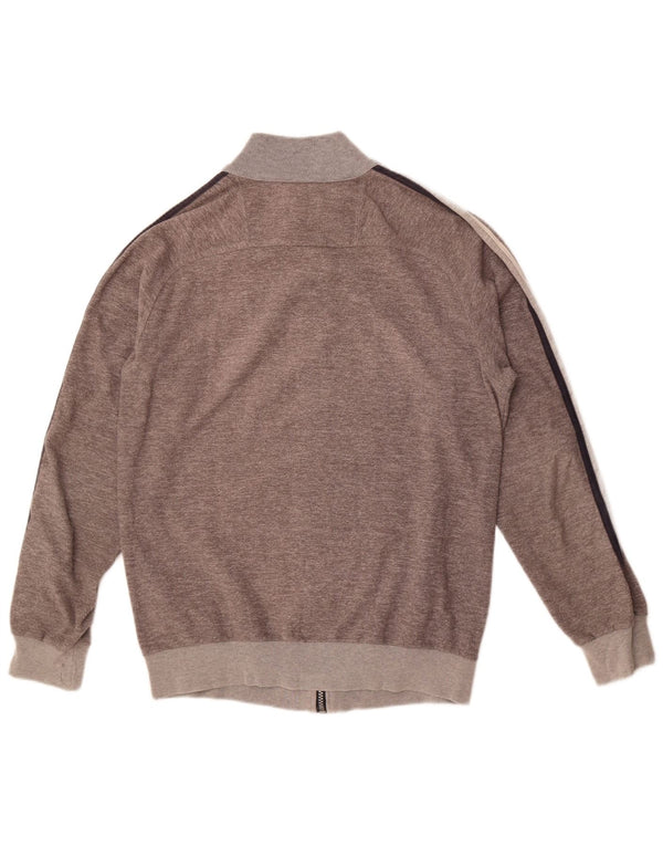 Giacca da tuta da uomo Champion in poliestere grigio medio