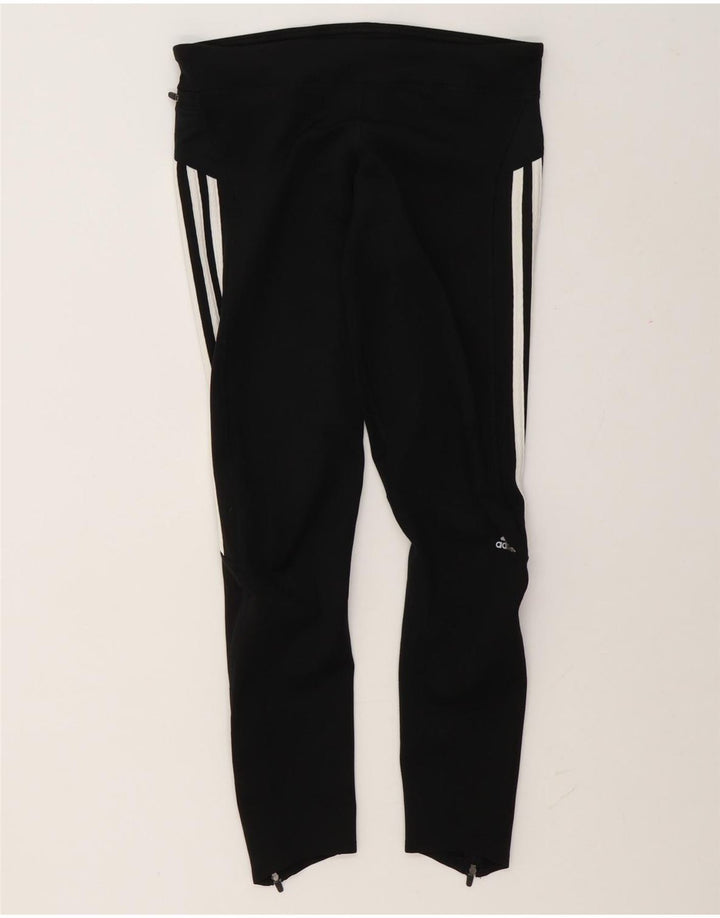 Leggings Adidas Climalite da donna UK 12 poliestere color block medio nero