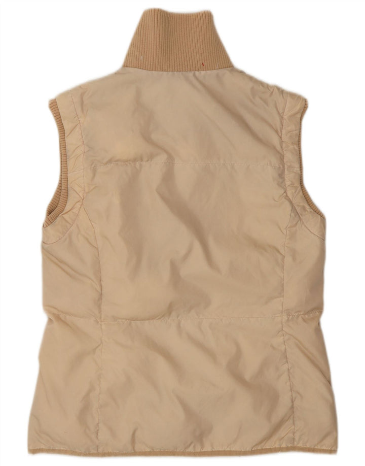 Gilet imbottito da donna LOTTO UK 8 piccolo in nylon beige