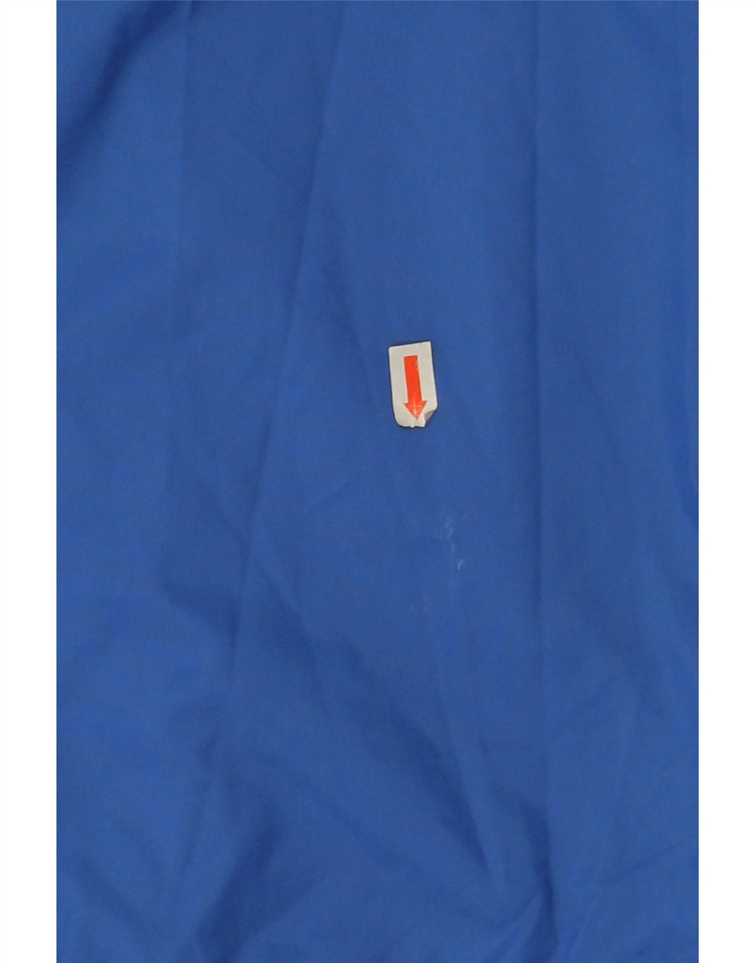 Giacca antipioggia con cappuccio Nike da ragazzo 10-11 anni in nylon color block blu medio