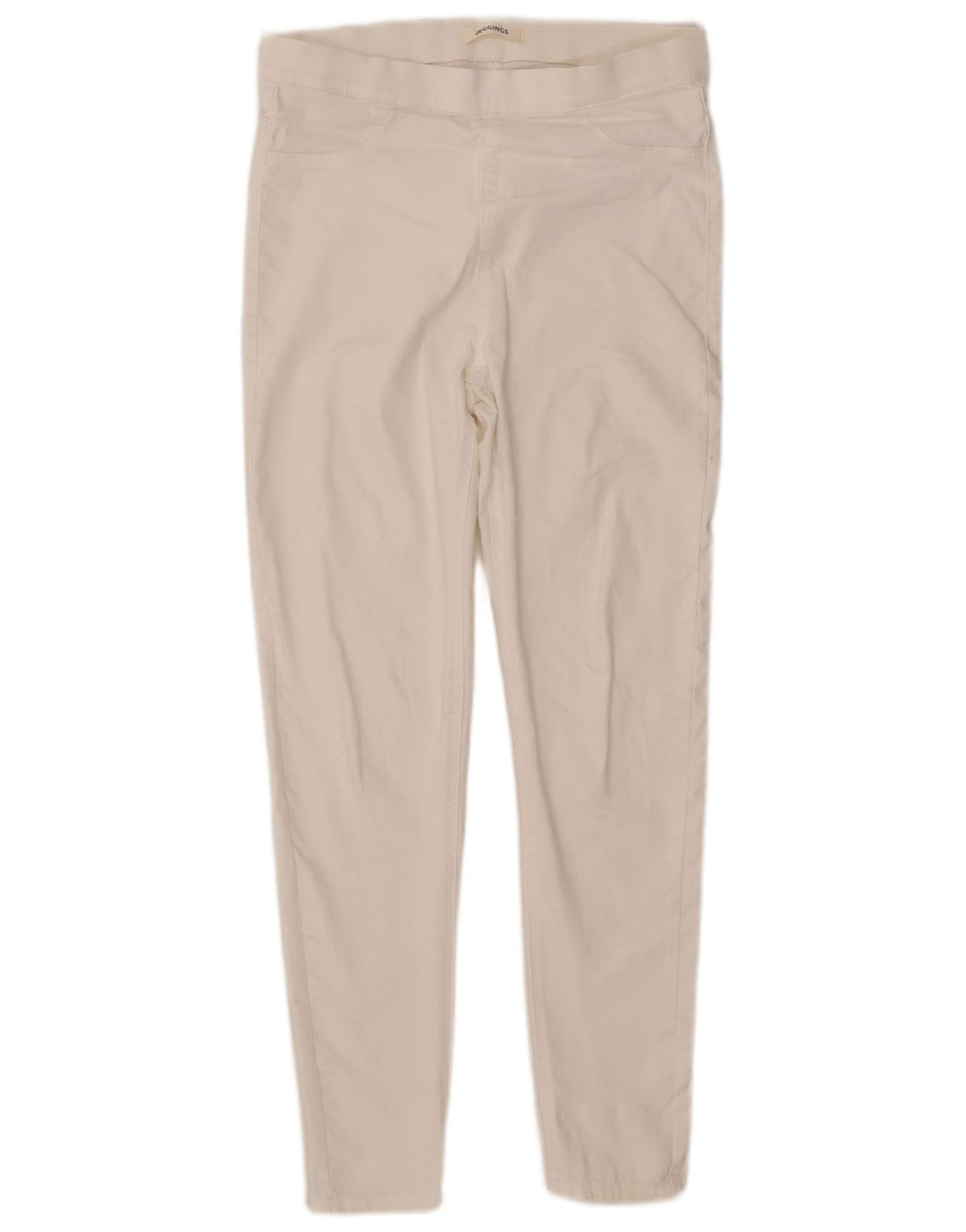 Jeans Jeggings da donna Marks & Spencer UK 12 Medio W32 L28 Cotone bianco