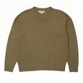 Maglione da uomo Marks & Spencer con scollo a V Poliestere verde medio